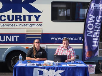 DK Security Mobile Career Fair Kentwood Farmers Market