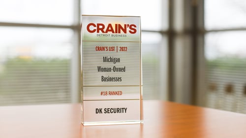 DK Security Joins Crains Detroit Business Largest Woman-Owned Businesses in Michigan